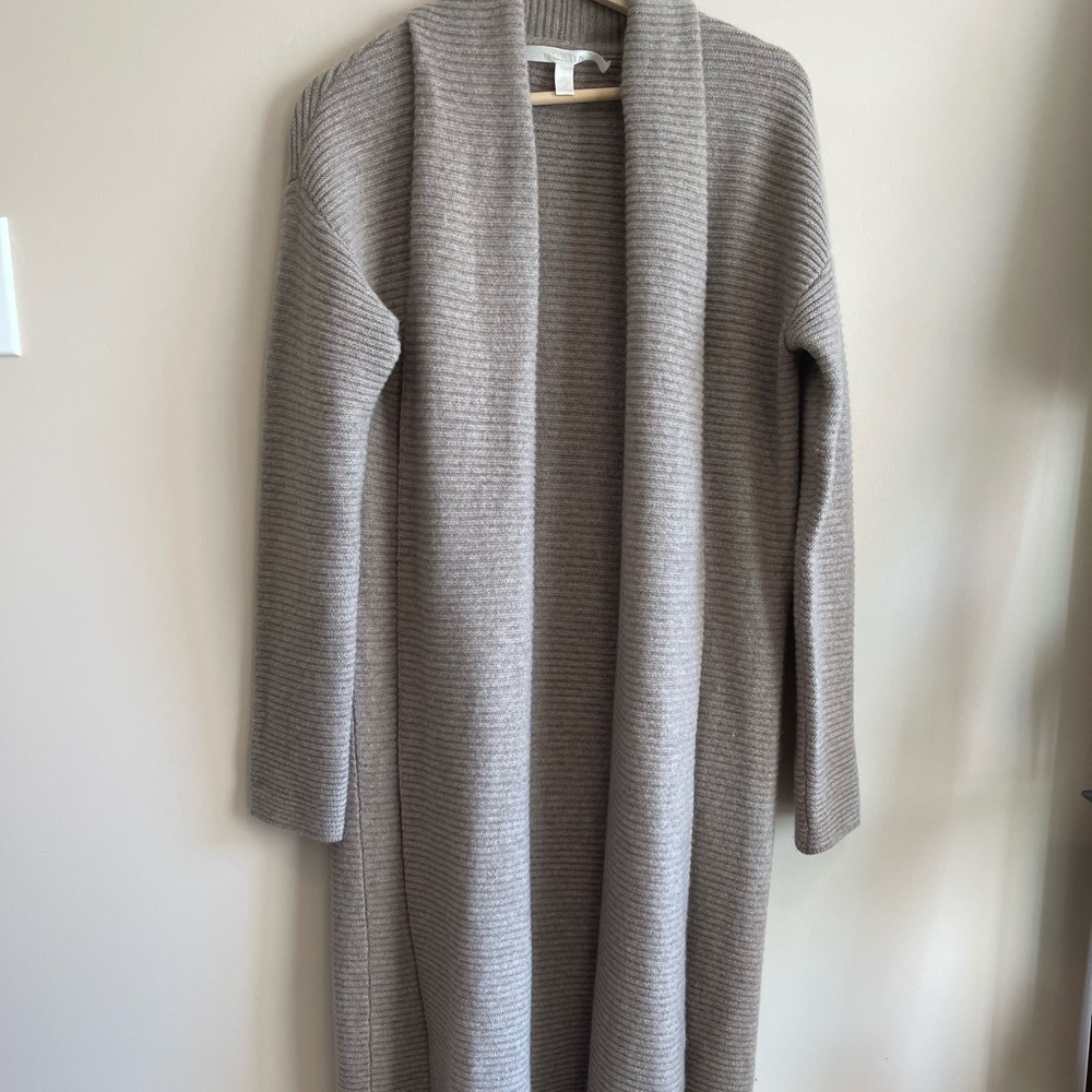 Maxi 100% Cashmere cardigan